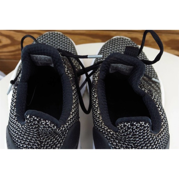 Adidas Womens Running Shoes Size 6 Black Fabric Cloudfoam Lightweight Comfort - Picture 6 of 9